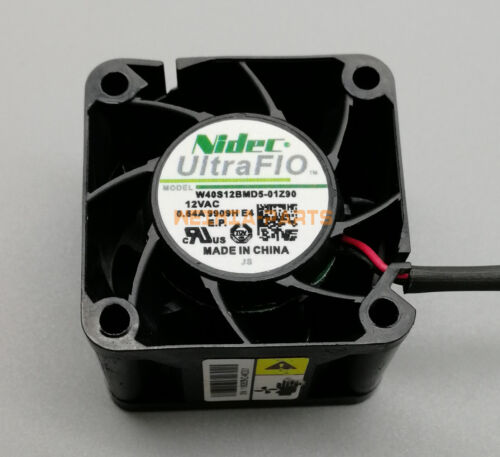 One New Nidec W40S12BMD5-01Z90 4028 4CM 12V 0.64A 2-pin cooling fan - Picture 1 of 3