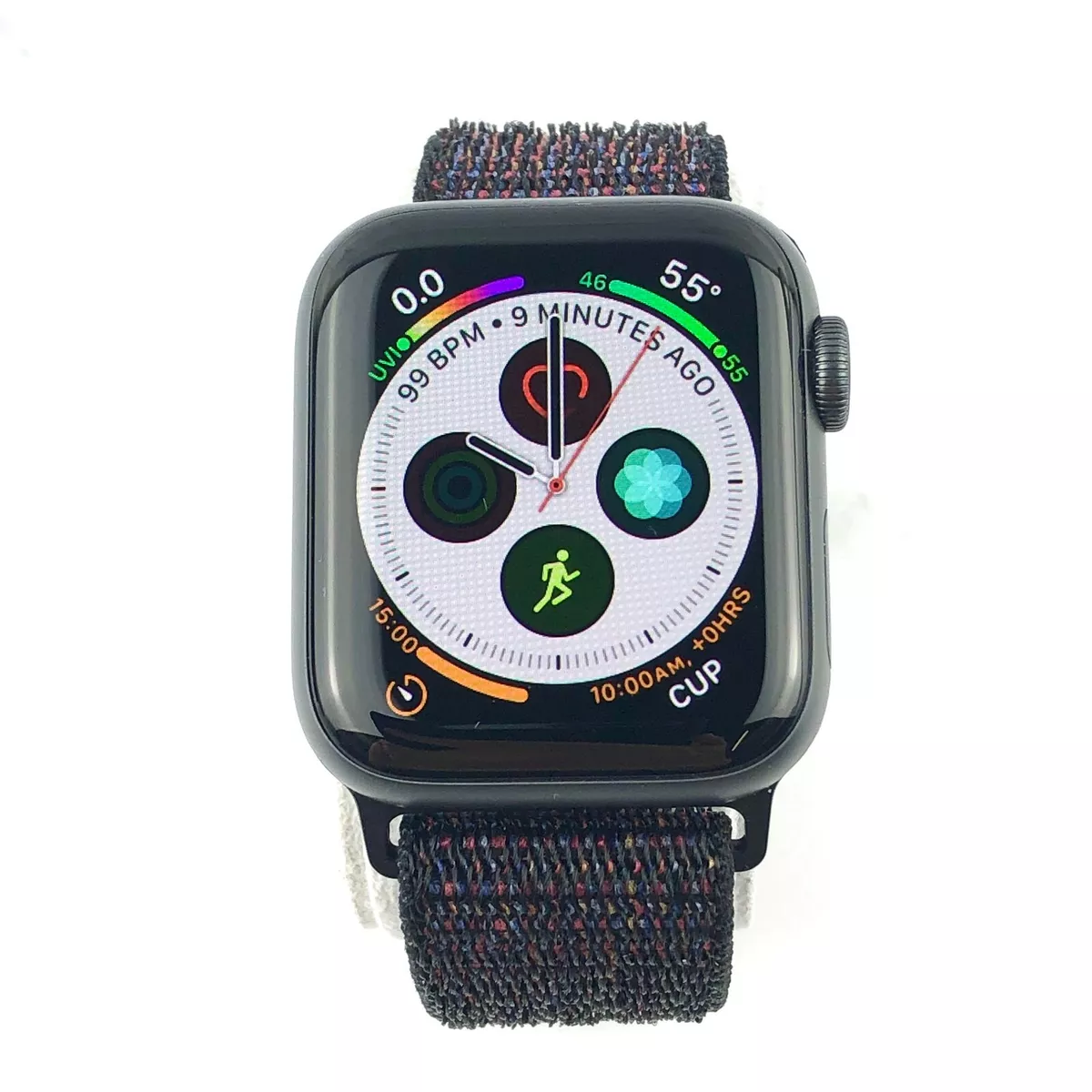 Apple Watch Series 4 44 mm Space Gray Aluminum Case with Black Apple Watch Series 4 44 mm Space Gray Aluminum Case with Black
