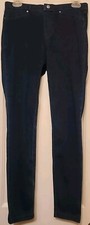 NWT HUE Leggings Classic Smooth Denim Indigo Wash Size Small