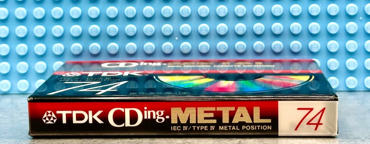TDK CDing METAL 74 1994 JAPAN TYPE IV CASSETTE TAPE (1) (SEALED