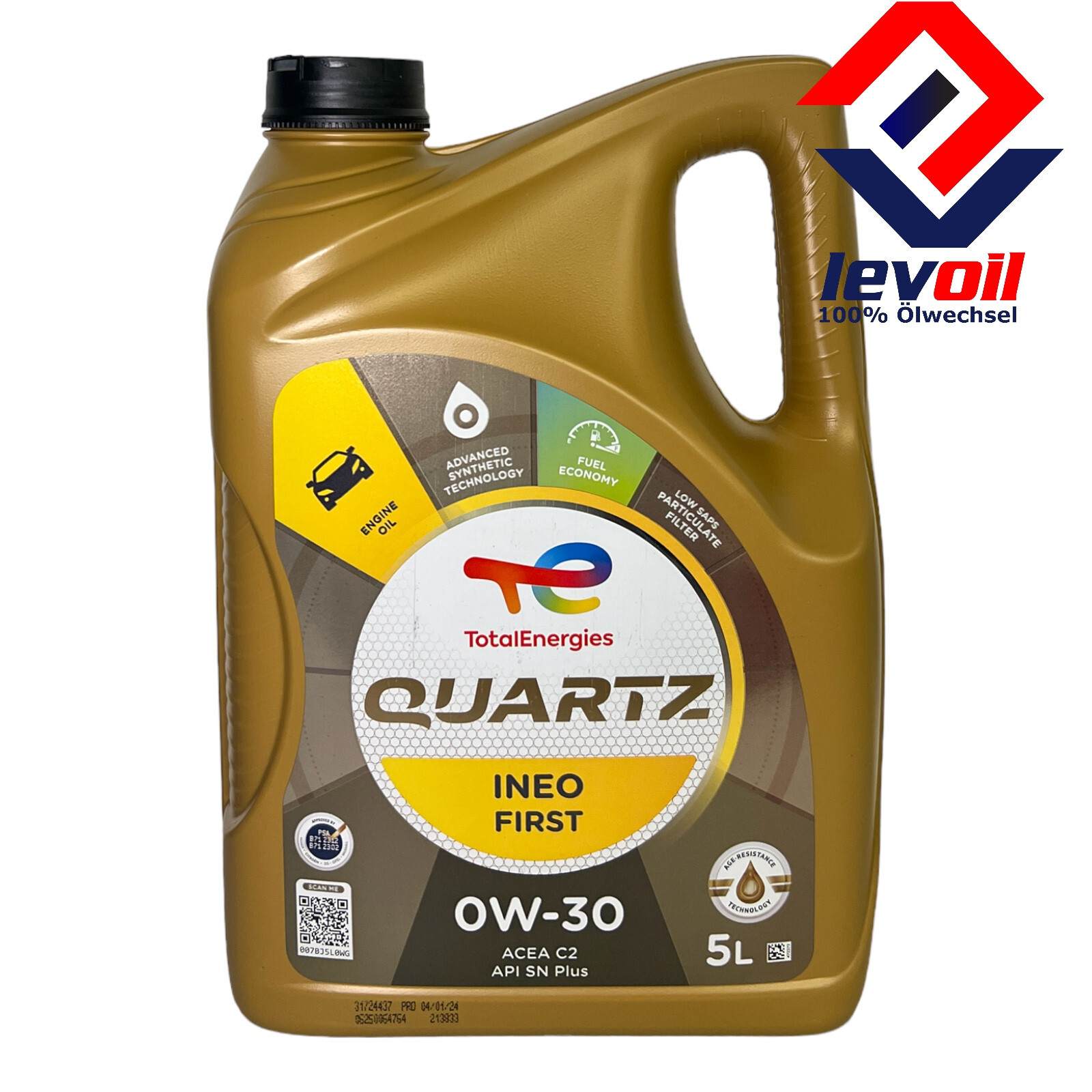 OLIO MOTORE 3L 3 Litri TOTAL QUARTZ INEO FIRST 0W-30 ACEA C2 PSA B71 2312/2302 EUR 40,90 - IT - Foto 2