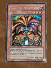Exodia The Forbidden One. Limited Edition. MC1-EN001. Secret Rare. Yu-Gi-Oh 