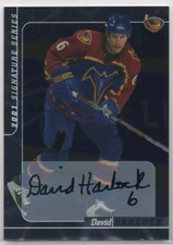 2000-01 ITG Be A Player Signature Series Auto David Harlock #141 Auto