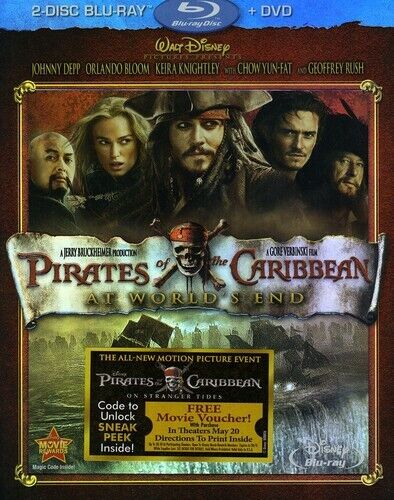 Pirates Of The Caribbean 3 (Blu-Ray+DVD) DVD - Picture 1 of 1