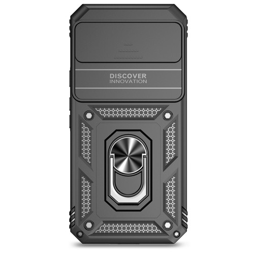 For Google Pixel 9 Pro XL/9/9A/8/7/6 Shockproof Ring Stand Case Slide Lens Cover - 第 26/26 張圖片