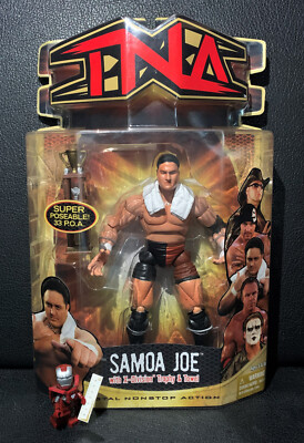 TNA Figur Samoa Joe Marvel Toys Neu OVP MISB Impact Wrestling WWE UPW J. Seanoa