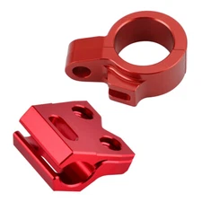 Front Brake Line Hose Cable Clamps For Honda CR125R CR250R 2004 2005 2006 2007