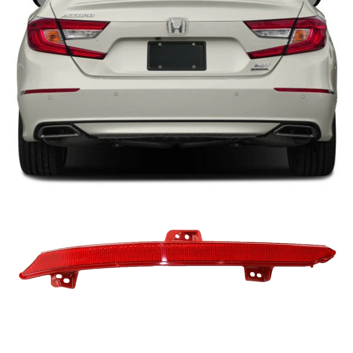 Honda accord 2018 rear on sale bumper replacement cost