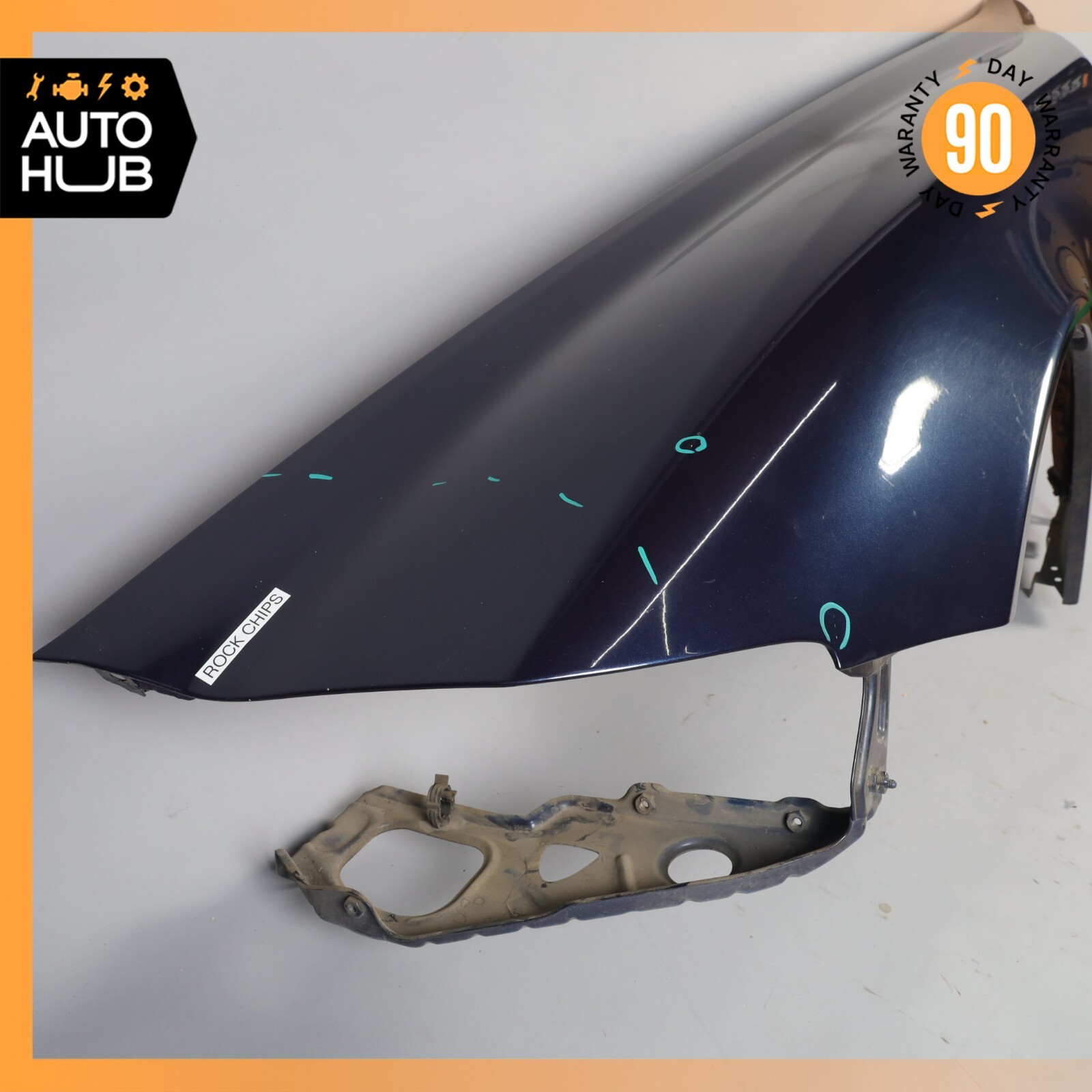 03-13 Maserati Quattroporte S M139 Left Driver Side Fender Assembly OEM 79k