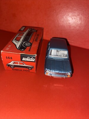 希少 solido ミニカー　SIMCA 1100 164 SOLIDO FRANCE. SIMCA 1100. Ref: 164. + Boite. | eBay