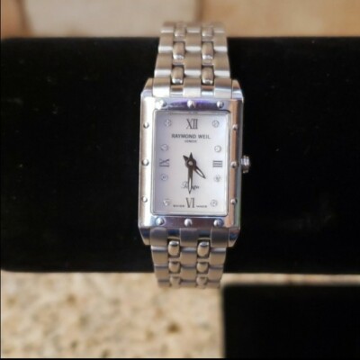 Raymond Weil diamonds stainless steel tango 5971 ladies watch 5971-STS-00995 Raymond Weil Tango Quartz Ladies MOP Watch main image 3