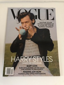Harry Styles Vogue Magazine December 2020 In Hand | eBay