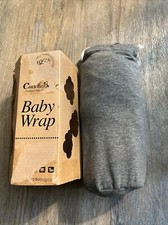4-in-1 CuddleBug Baby Wrap Carrier Soft Soft Gray NEW/DAMAGED BOX