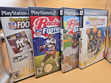 Super BACKYARD Sports Lot for Sony PS2 Football,Baseball Basketball All COMPLETE