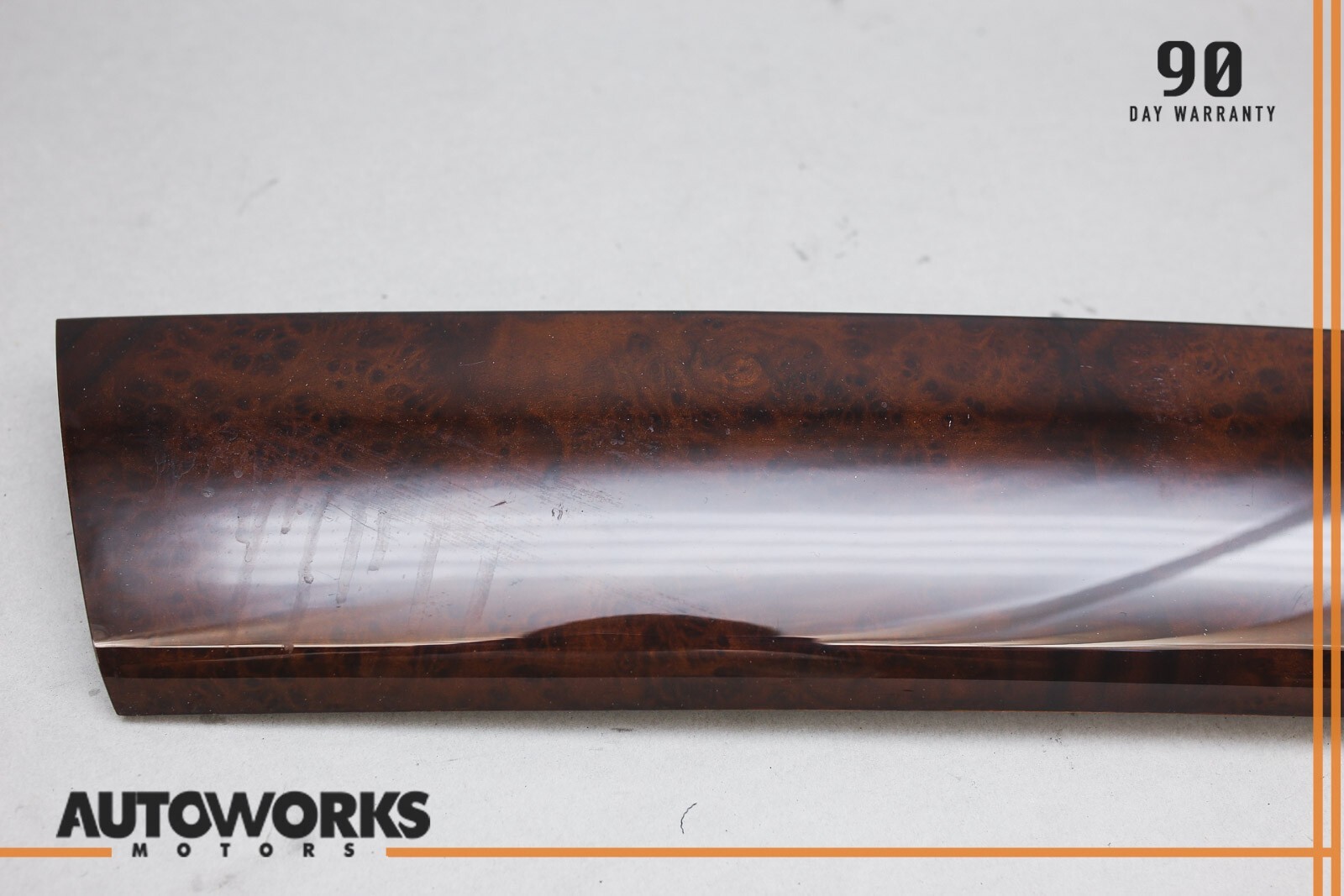 03-13 Maserati Quattroporte M139 Rear Left Side Door Panel Trim Wood OEM