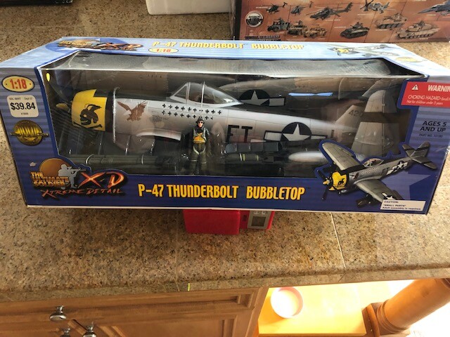 SCALE 21ST CENT. ULTIMATE SOLDIER USAF P-47 BUBBLE TOP SCALE 21ST CENT. ULTIMATE SOLDIER USAF P-47 BUBBLE TOP