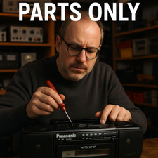 Panasonic RX-FS400 PARTS ONLY AM/FM Radio Cassette Tape Player Recorder Boombox