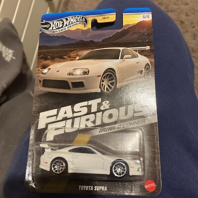 Fast Furious Brian O'Conner Model Car Toyota Supra 64 Hot Wheels