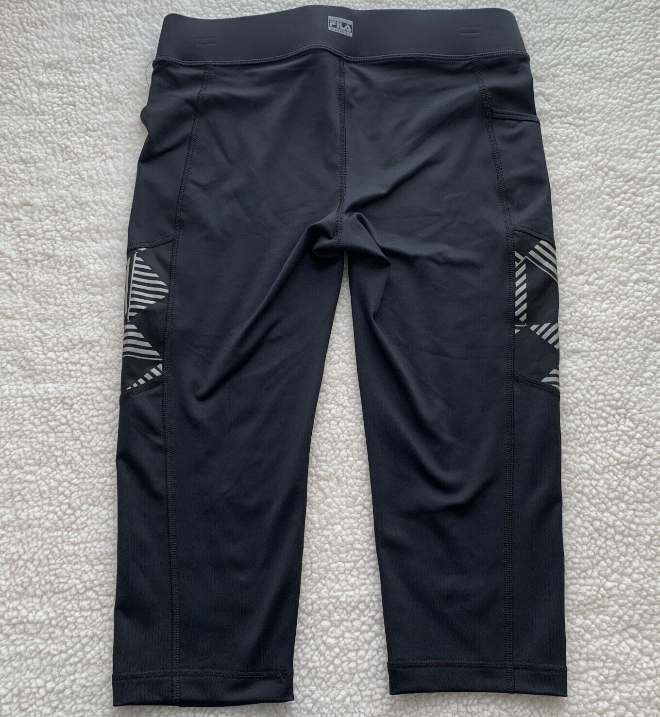 Women's Fila Sport Shorts Size Small Truglow Wicking Black New MSRP $40 Z1