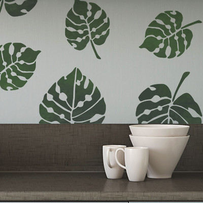 monstera leaves template