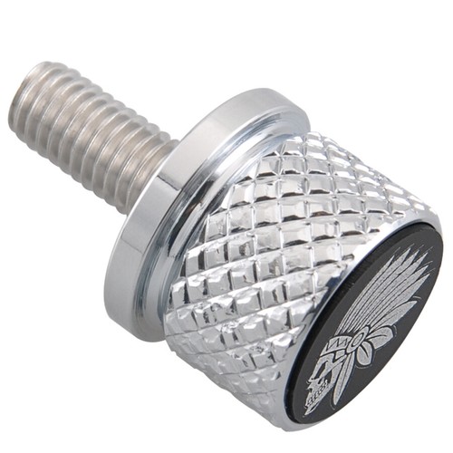 Chrome Rear Fender Seat Bolt Screw Skull Head For Indian Chieftain Motorcycle - Picture 8 of 13