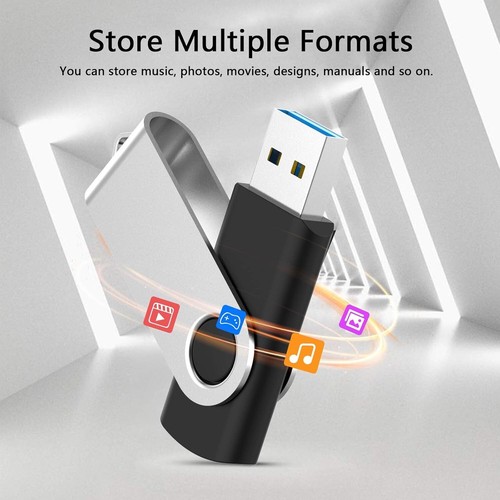 Durable 16GB USB 3.0 Thumb Drive - Perfect for Keychains or Backpacks, 10-Pack - Picture 7 of 9