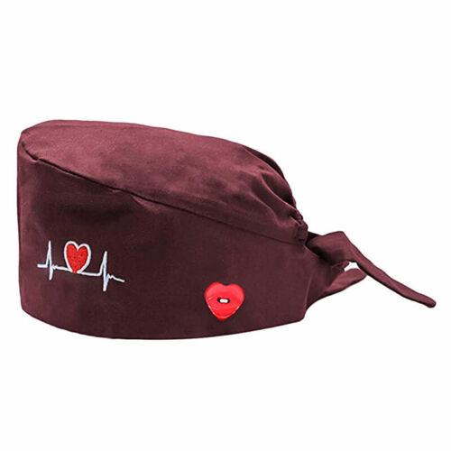 Unisex Nurse Doctor Hat Surgical Scrub Cap Medical Dentist Teeth Dental Cap UK - Picture 50 of 111