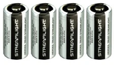 4 FRESH Streamlight 85177  CR123A 3V Lithium Battery -  (MADE IN USA) EXP 2028