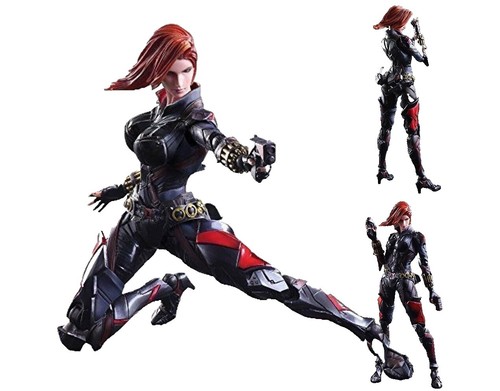 Play Arts Kai BLACK PANTHER Marvel Universe Variant Figure Square