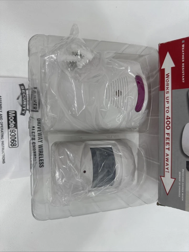 Battery Operated Wireless Driveway Alarm Alert Security System Bunker Hill 93068 - Image 2 of 4