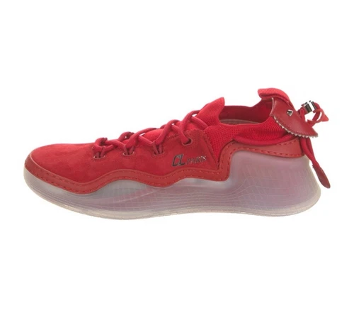CHRISTIAN LOUBOUTIN Men's Arpoador Low-Top Sneakers Red 42, Mens 9 USA - Picture 2 of 5