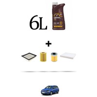 Hoffcar Set Service 3 Filter Und 6L ÖL FüR Opel Zafira B 1.7 Cdti 81Kw Von