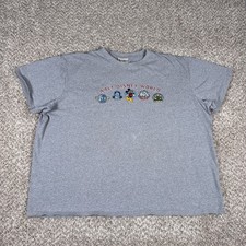 Vintage Walt Disney World T-Shirt Mens 3X Gra...