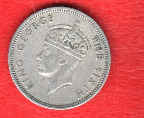 HONG KONG 50 CENTS 1951