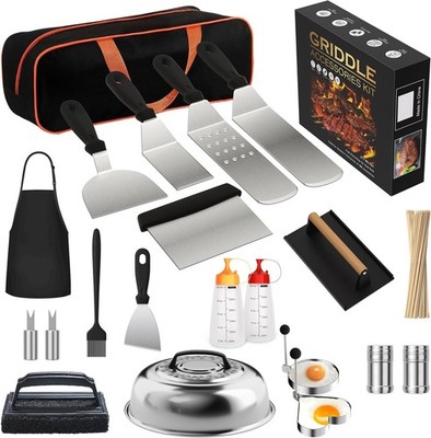 120Pcs Griddle Accessories Kit for Blackstone BBQ Grill Tools Set