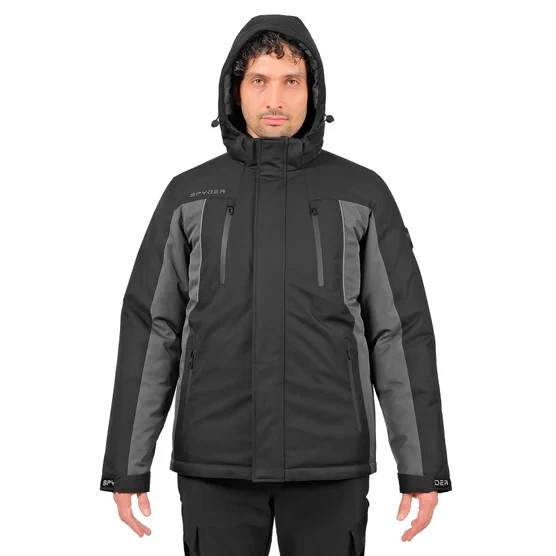Spyder Men's 3-in-1 Systems Jacket Szie L Black | eBay