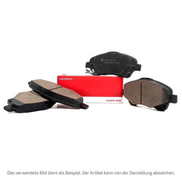 Herth+Buss Jakoparts BremsbeläGe + Wako FüR Citroen Jumper 3 Peugeot Boxer Vorne-image