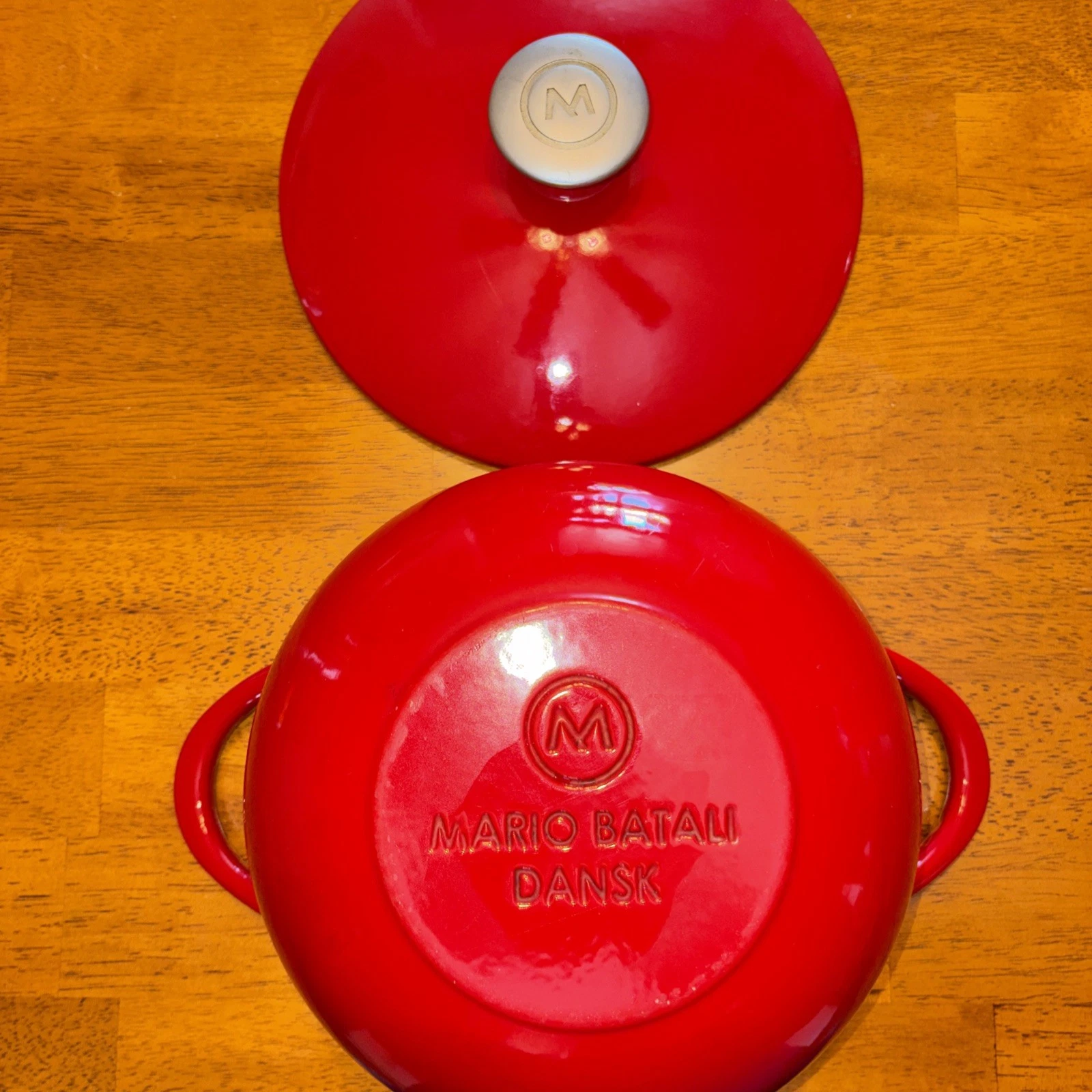 Mario Batali for Dansk 3.5 Quart Enameled Cast Iron Dutch Oven