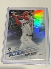 2018 Topps Chrome Freshman Flash Rookie Shohei Ohtani #FF-1 Angels Dodgers MVP