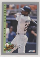 1993 Fleer Round Trippers Fred McGriff #349 HOF xz4