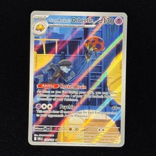 Team Rocket's Orbeetle 198/182 Destined Rivals Illustration Rare Pokemon TCG (B)