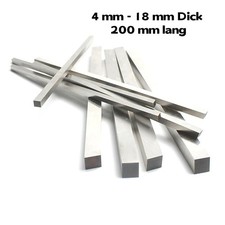 HSS Drehstahl Messer für Drehbank Rohlinge Drehen 4 mm - 18 mm Dick 200 mm lang