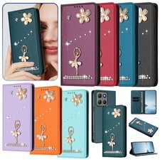 For Motorola Moto G Play/G Stylus/G17/G57 Folded Leather Wallet Phone Case Cover