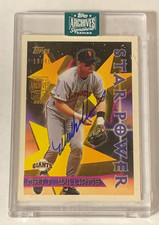 Matt Williams Auto /40 Star Power 2024 Topps Archives Signature Series Giants