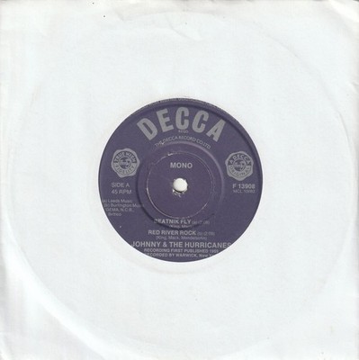 Johnny & The Hurricanes - Beatnik Fly + 3 others (Decca 1981 Reissue) 7'' EP