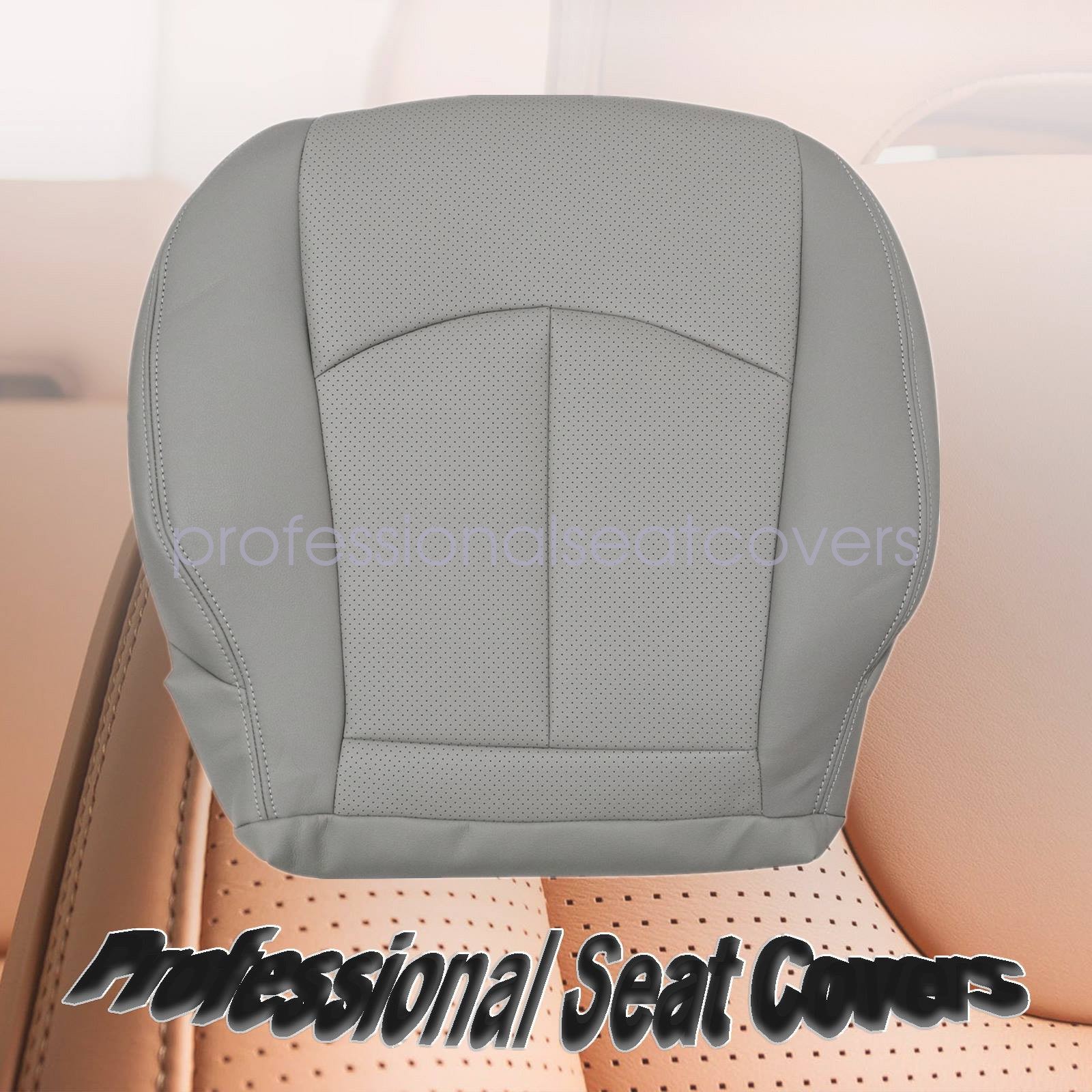 For 2003-2009 Mercedes Benz W211 E550 E300 E350 Driver Bottom Seat Cover Gray