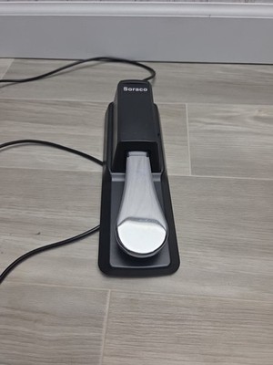 Soraco Sustain Pedal Universal for Piano Keyboard MIDI   Polarity Switch