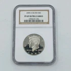 2005 S Silver 50C PF 69 ULTRA CAMEO NGC Coin