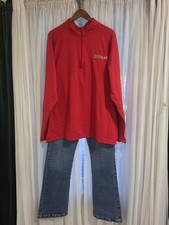 Bubba's 33 Red Quarter-Zip Performance Pullover - 3XL