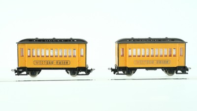 Egger-Bahn H0e Konvolut Western-Personenwagen (2010) USA